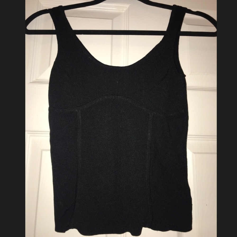 Express black tank top